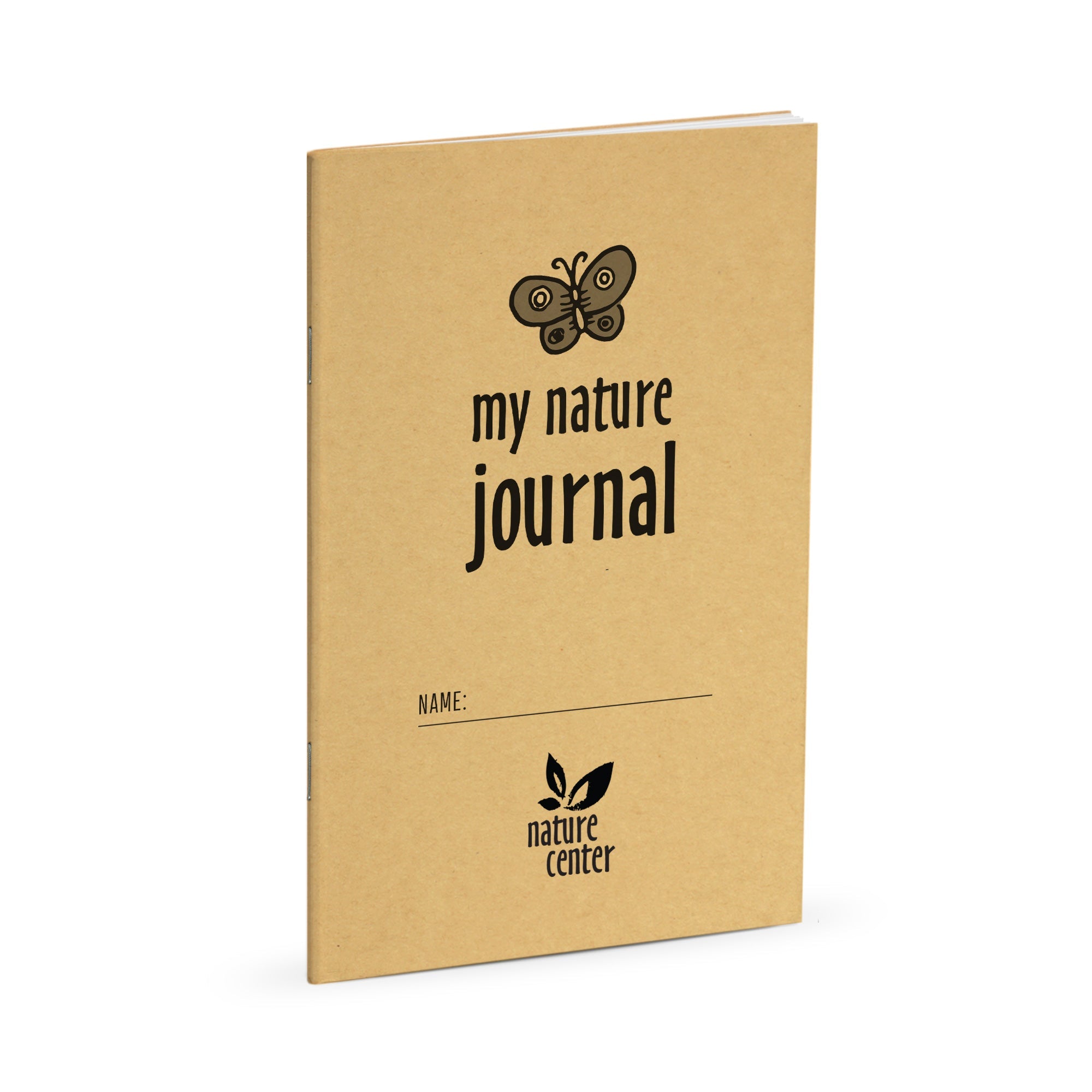 Nature Journal, Butterfly, Standard Stapled Notebook, Add Your Logo - Image 2