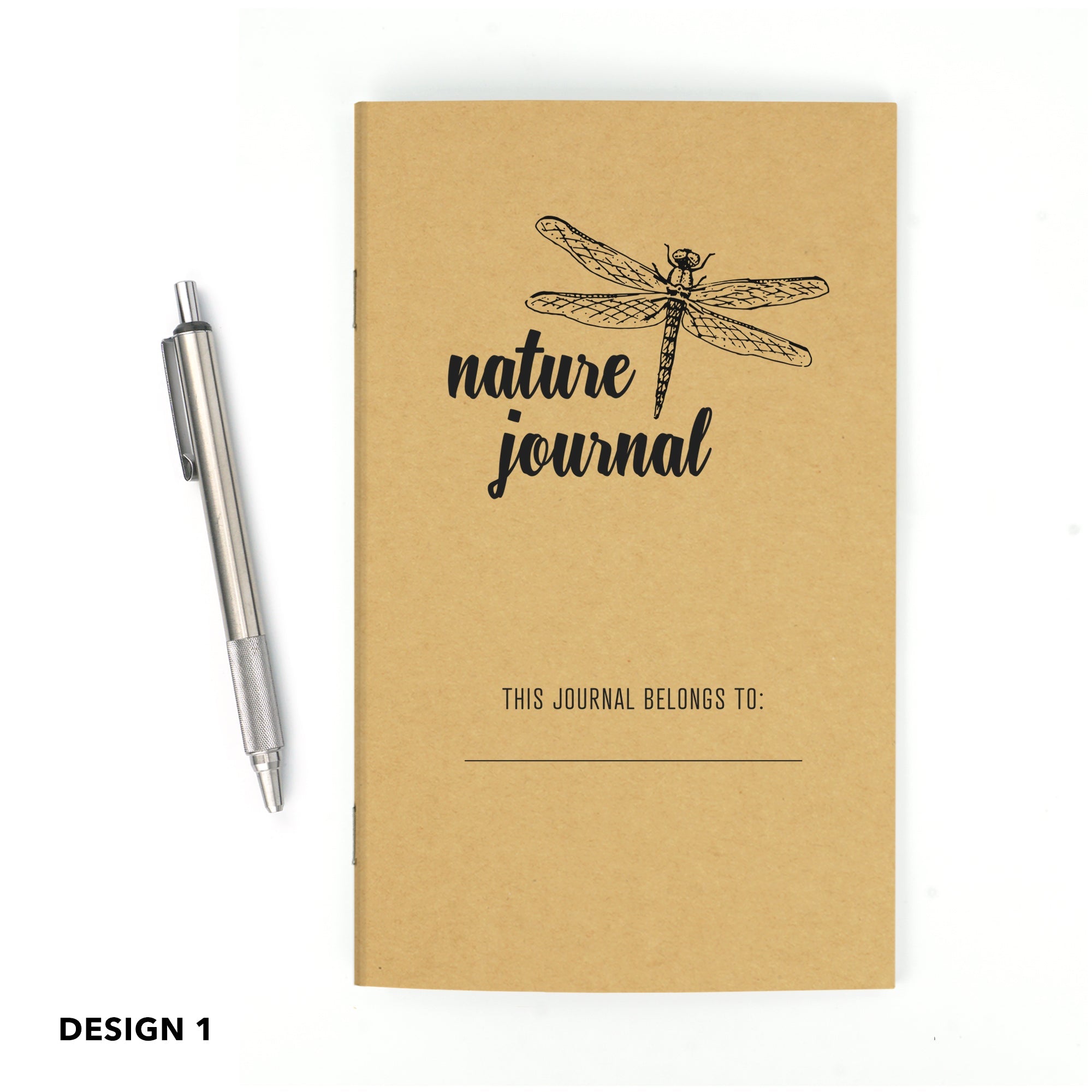 Nature Journal, Dragonfly, Standard Stapled Notebook, Add Your Logo - Image 4