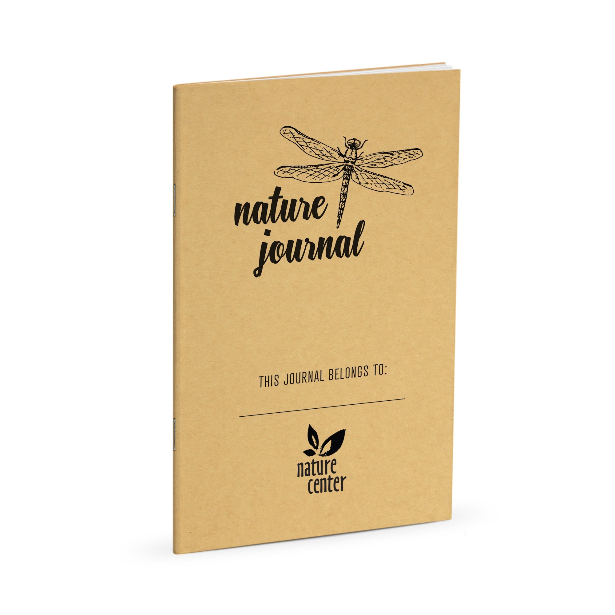 Nature Journal, Dragonfly, Standard Stapled Notebook, Add Your Logo - Image 5