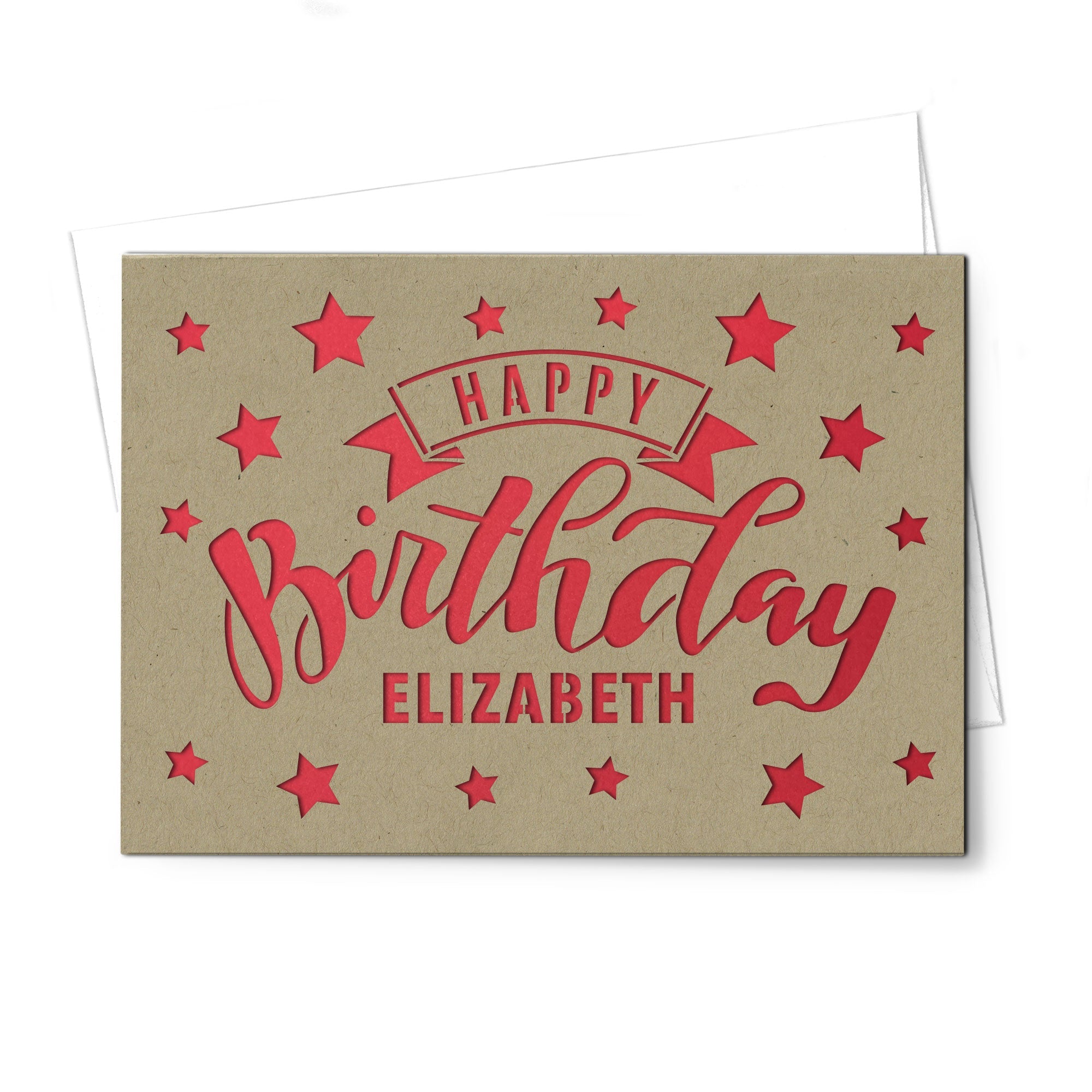 Personalized Greeting Card, Happy Birthday, A7-PCD-005-01 - Image 3