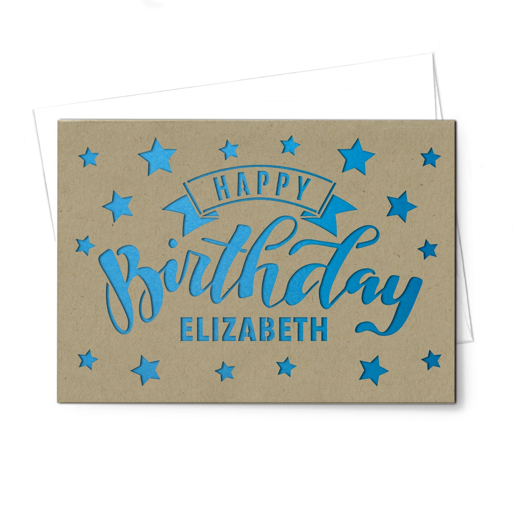 Personalized Greeting Card, Happy Birthday, A7-PCD-005-01 - Image 4