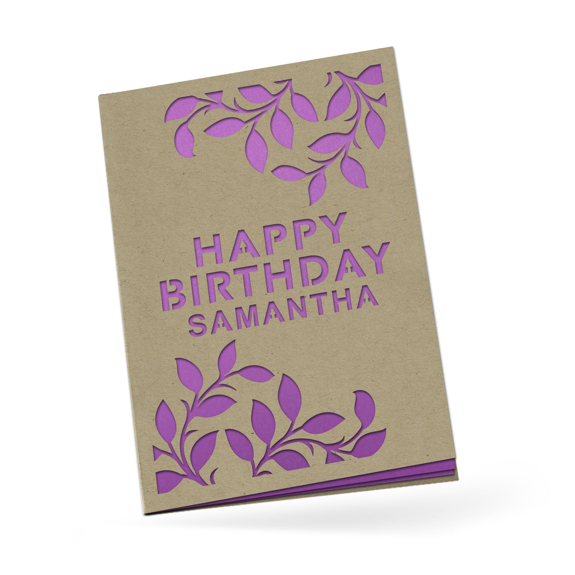 Personalized Greeting Card, Happy Birthday, A7-PCD-008-01 - Image 4
