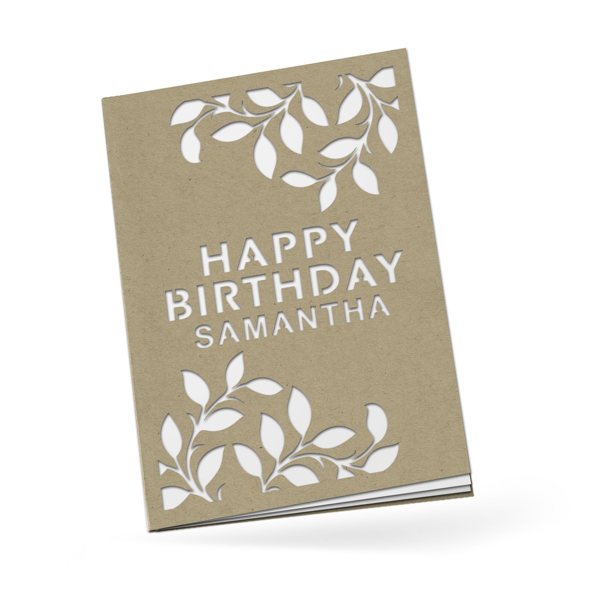 Personalized Greeting Card, Happy Birthday, A7-PCD-008-01 - Image 3