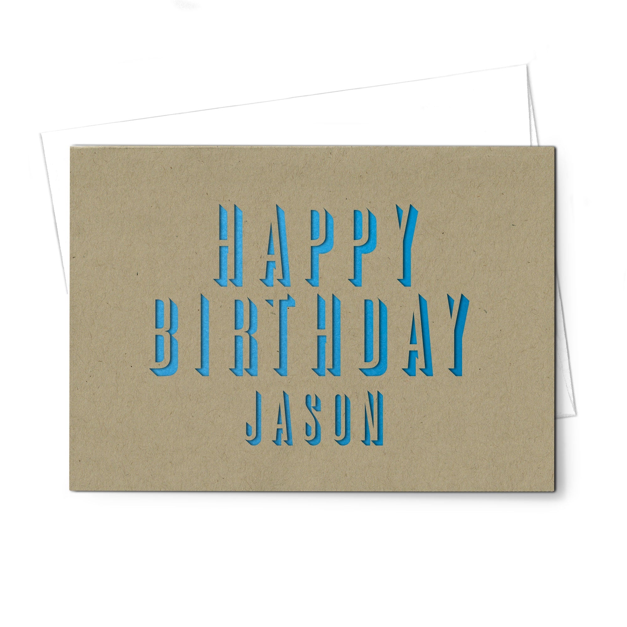 Personalized Greeting Card, Happy Birthday, A7-PCD-010-01 - Image 3