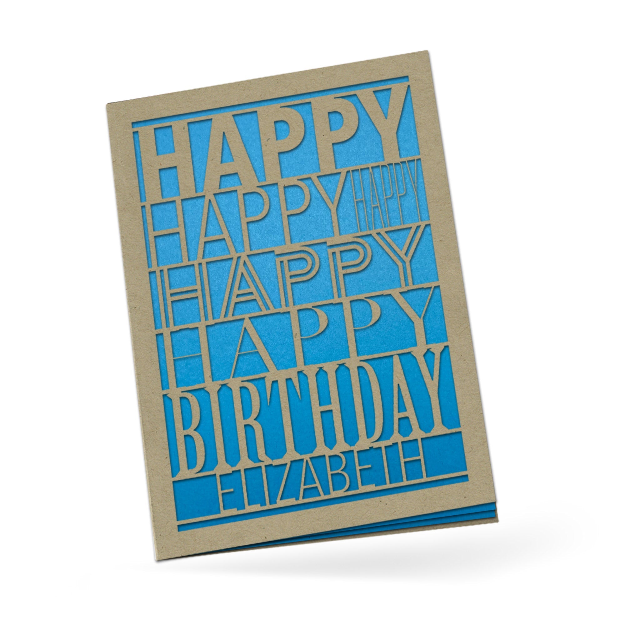 Personalized Greeting Card, Happy Birthday, A7-PCD-014-01 - Image 2
