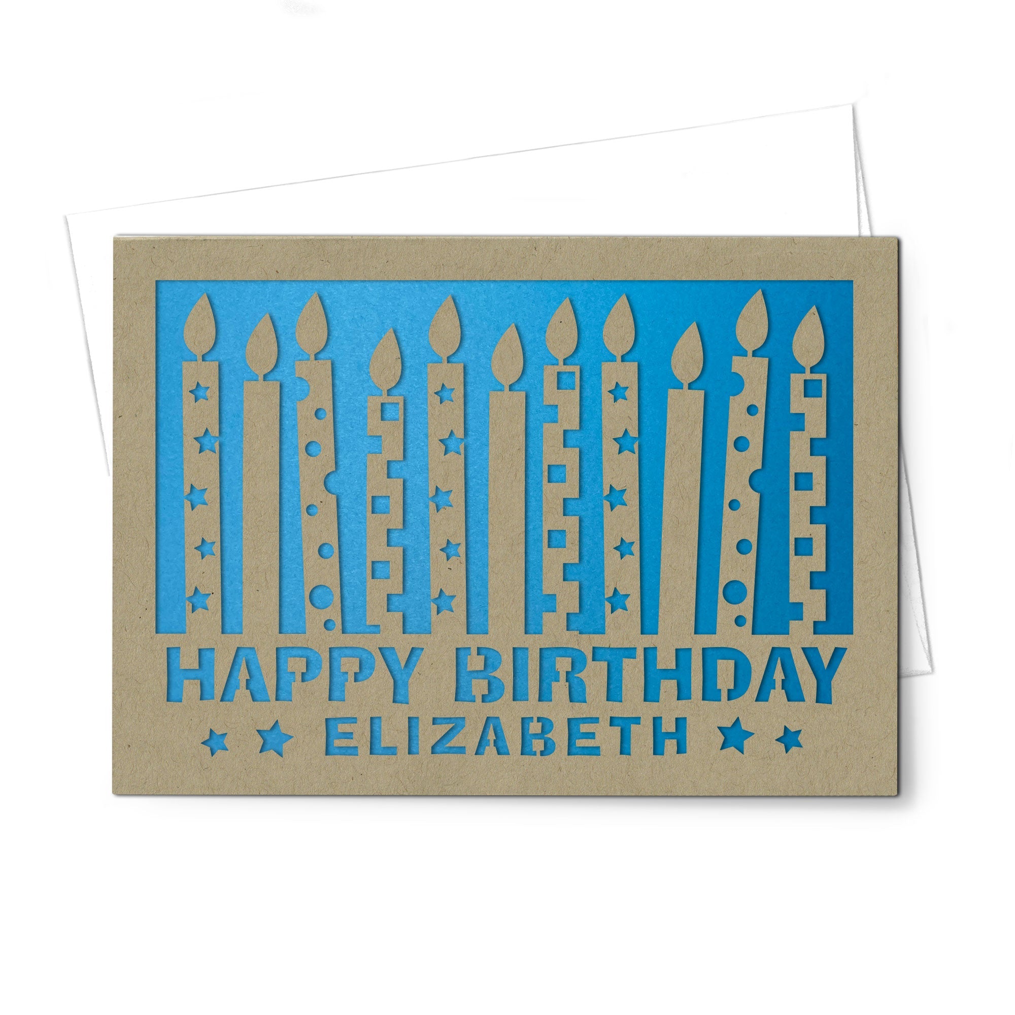 Personalized Greeting Card, Happy Birthday, A7-PCD-017-01 - Image 5