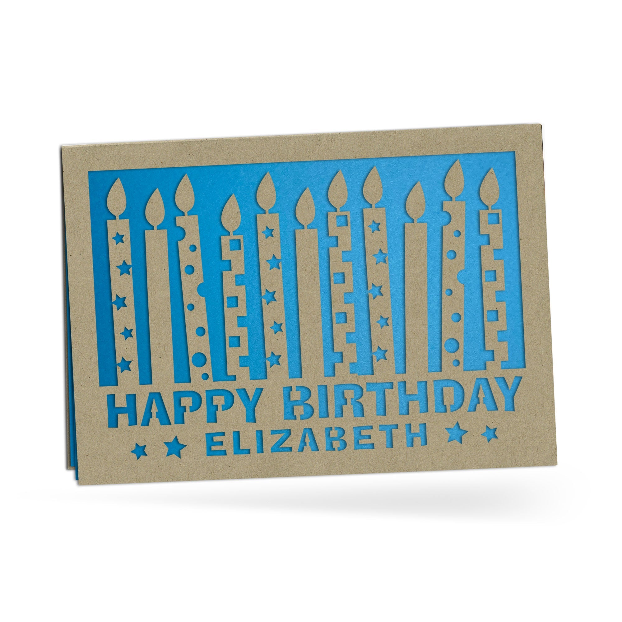 Personalized Greeting Card, Happy Birthday, A7-PCD-017-01 - Image 2