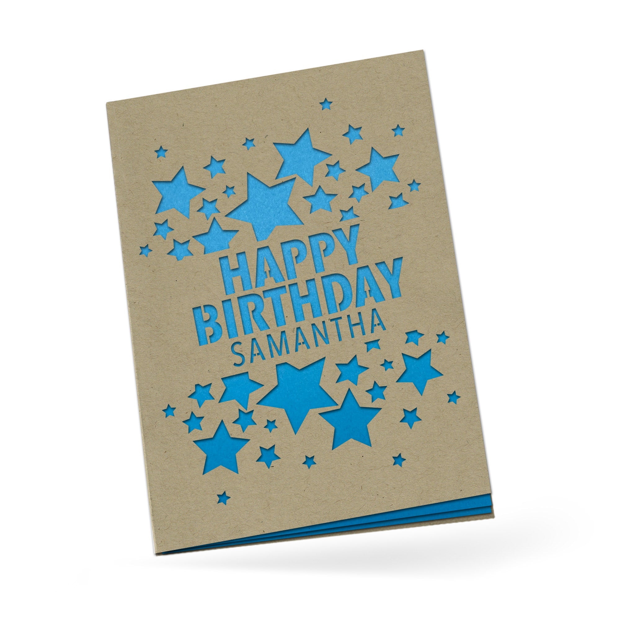Personalized Greeting Card, Happy Birthday, A7-PCD-018-01 - Image 2