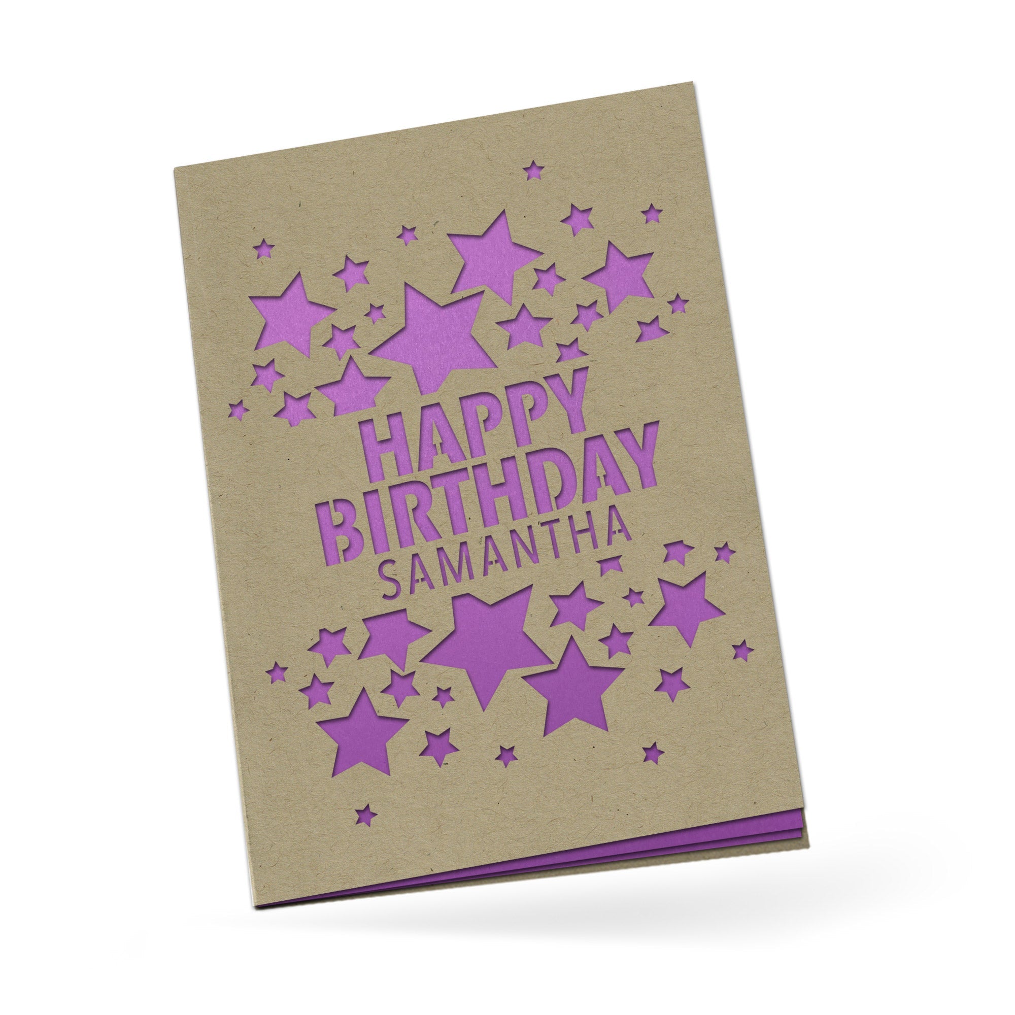 Personalized Greeting Card, Happy Birthday, A7-PCD-018-01 - Image 5