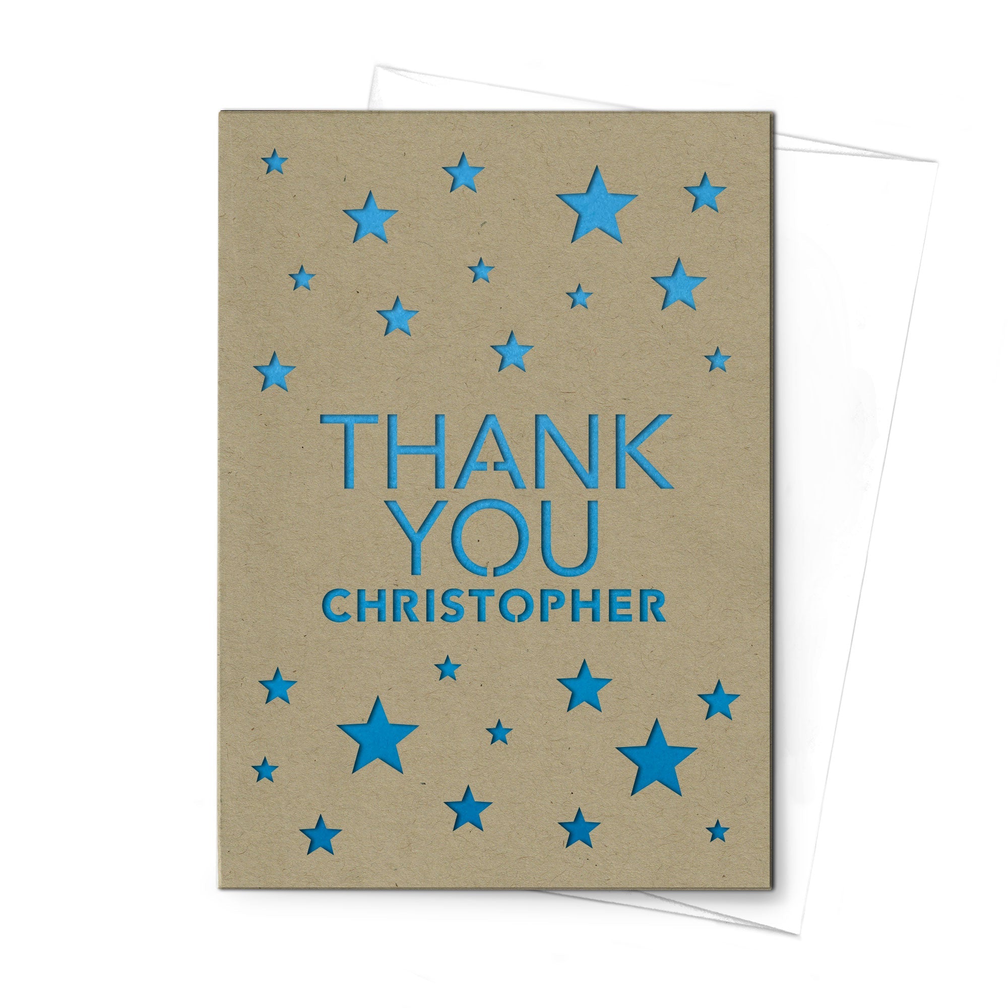 Personalized Greeting Card, Thank You, A7-PCD-007-01 - Image 3