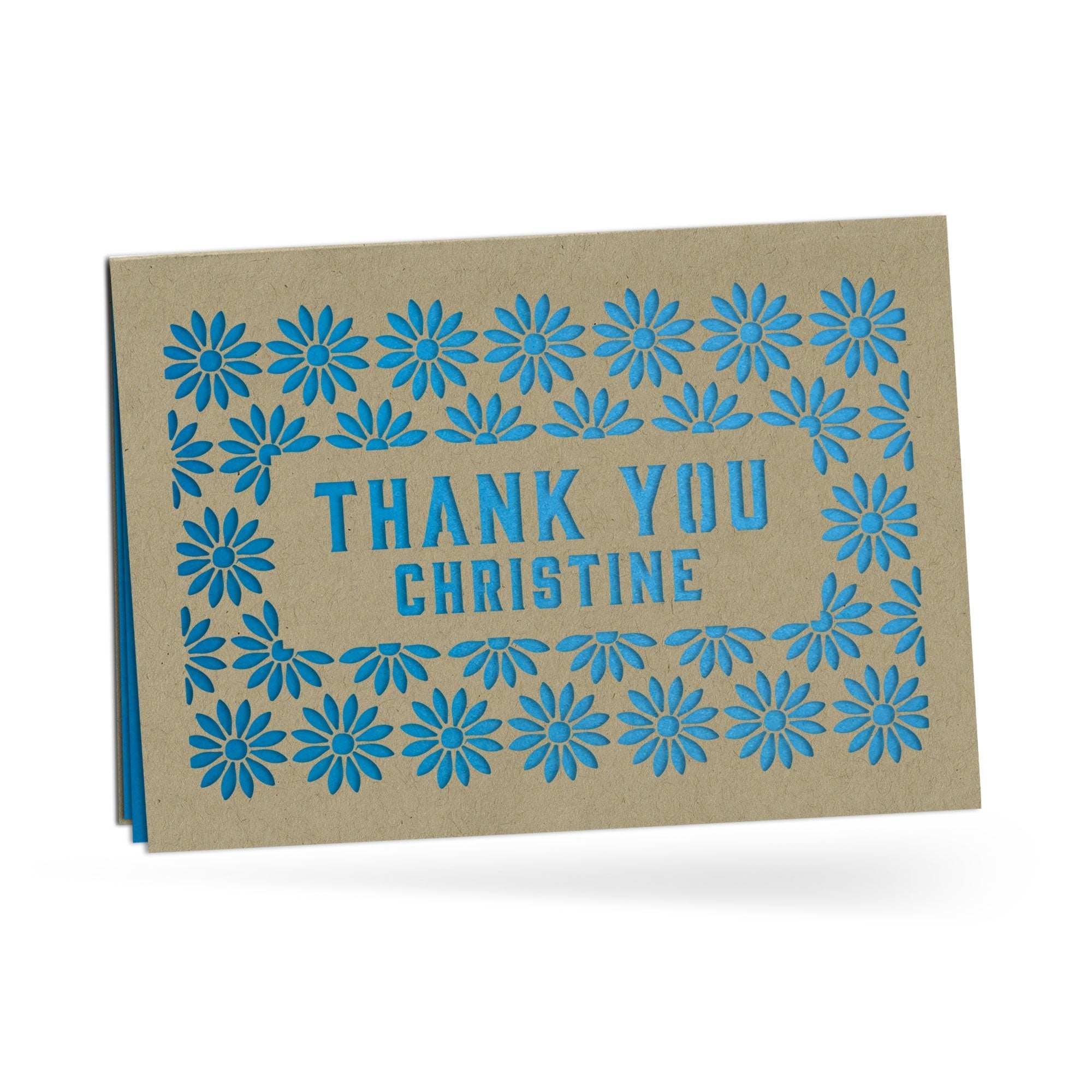 Personalized Greeting Card, Thank You, A7-PCD-012-01 - Image 3