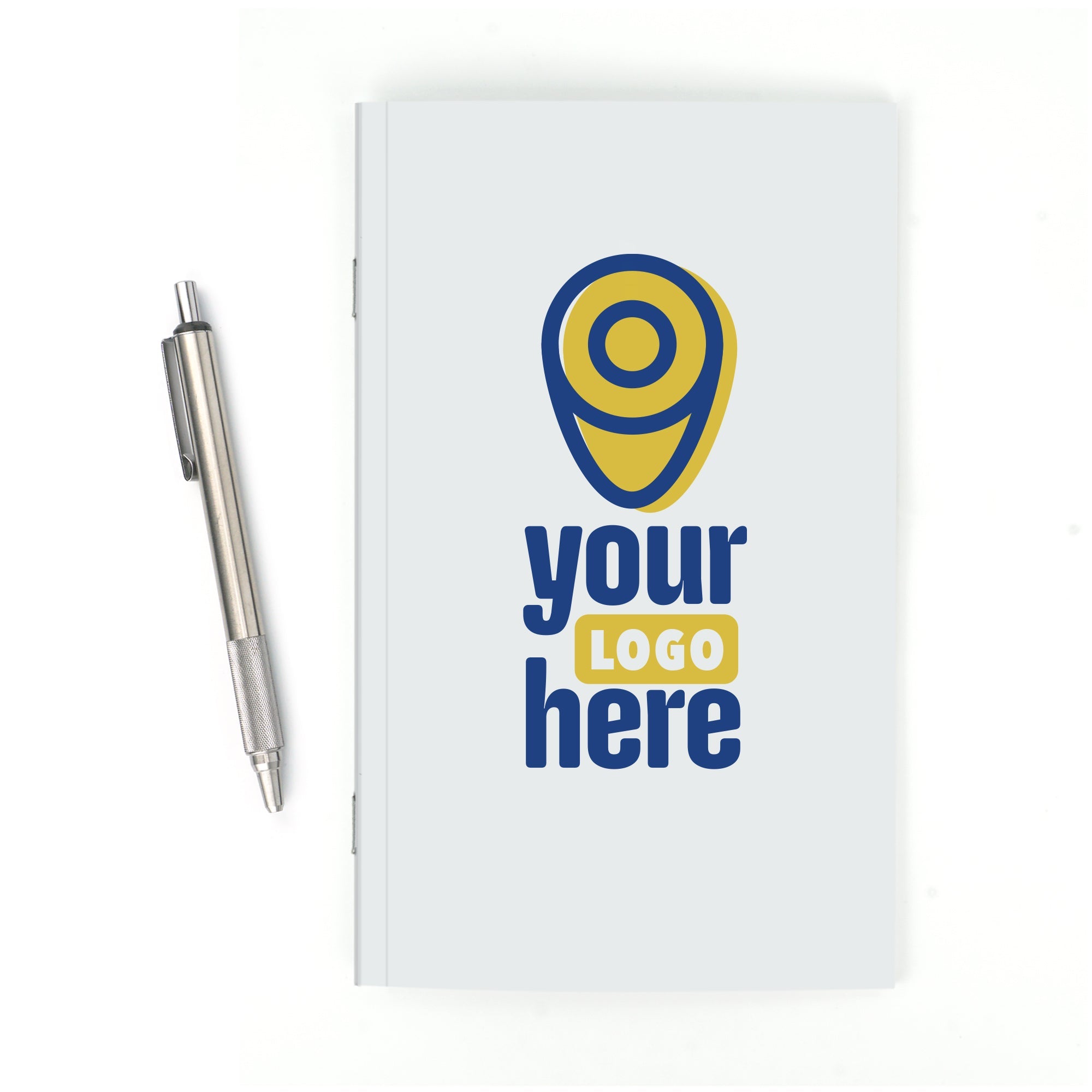 Standard Perfect-Stapled Color Custom Notebook, Add Your Artwork or Logo - Image 2