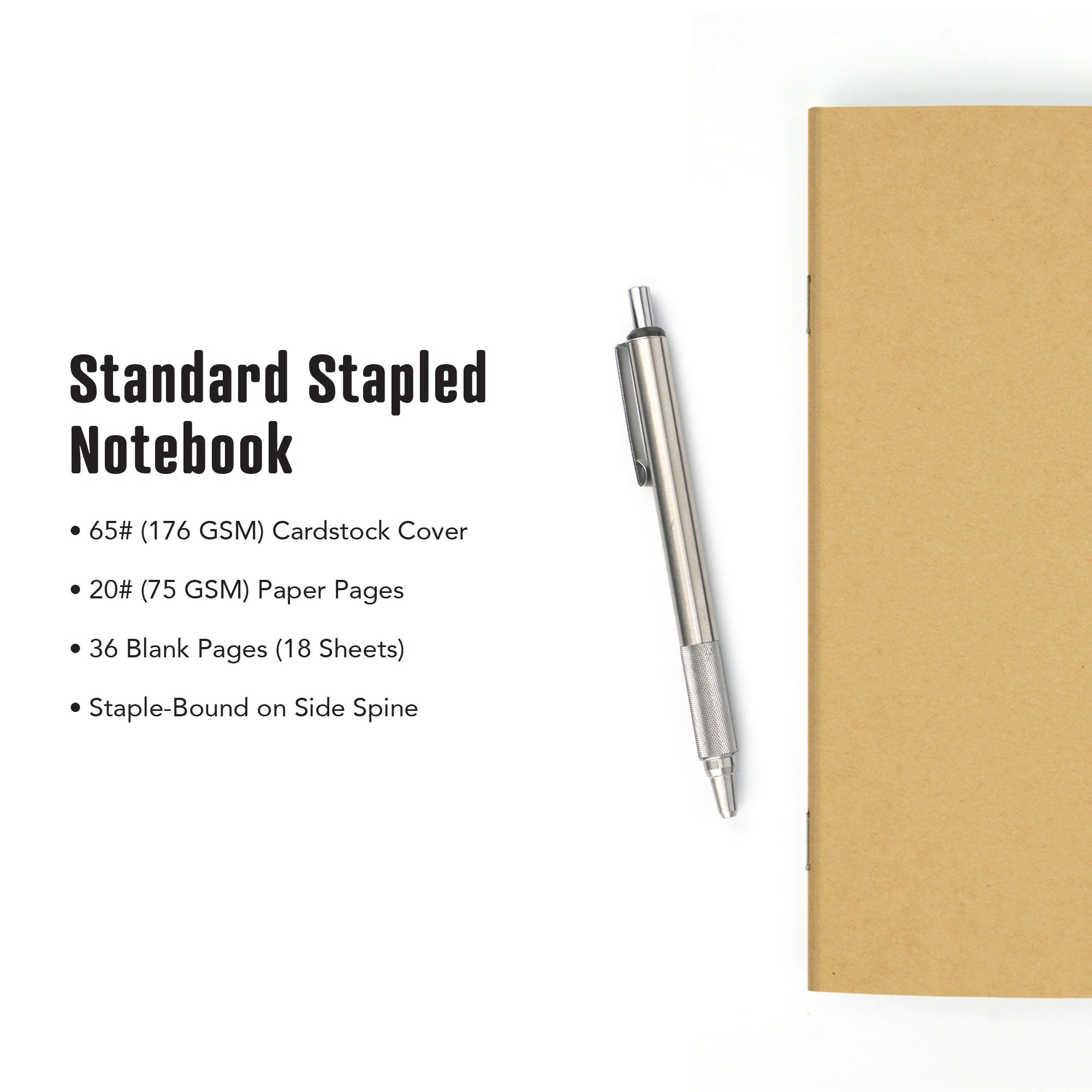 Standard Stapled Notebook - Image 5