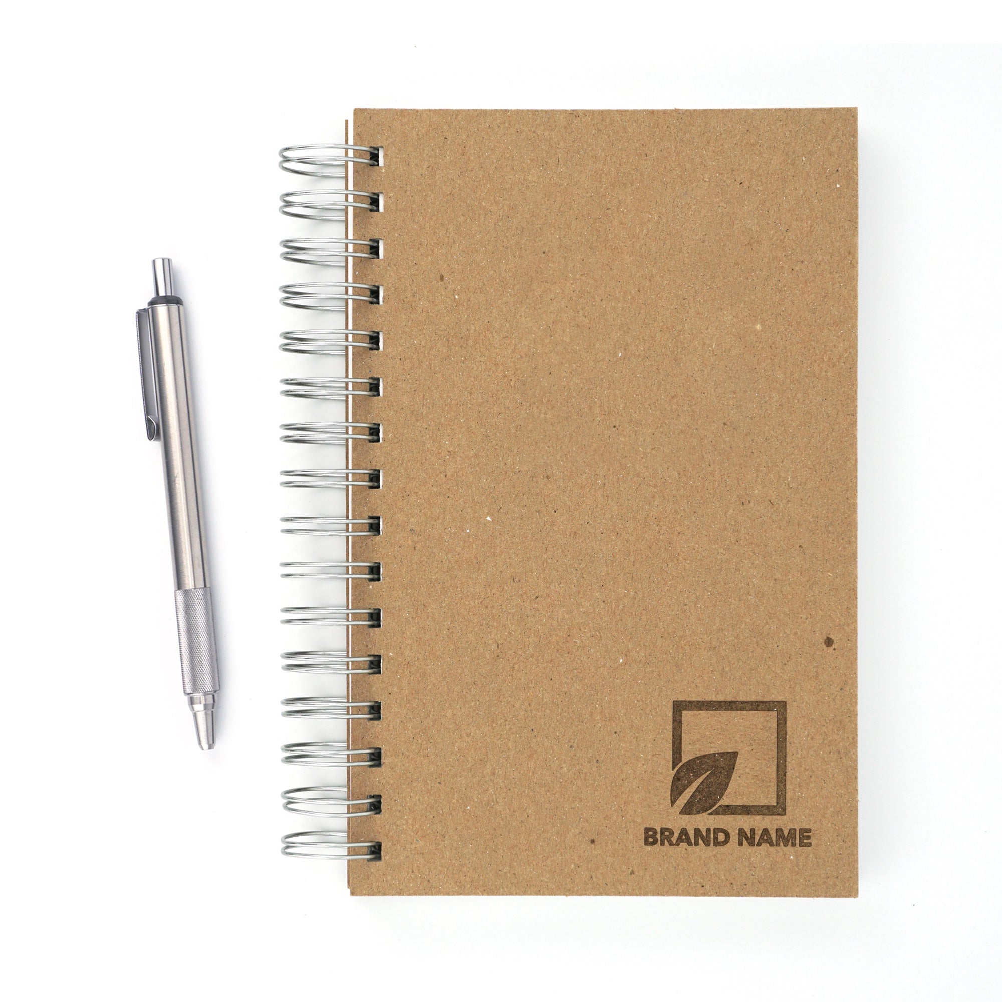 The Chippy™ Heavyweight Wire-Bound Custom Notebook, Add Your Artwork or Logo - Image 2
