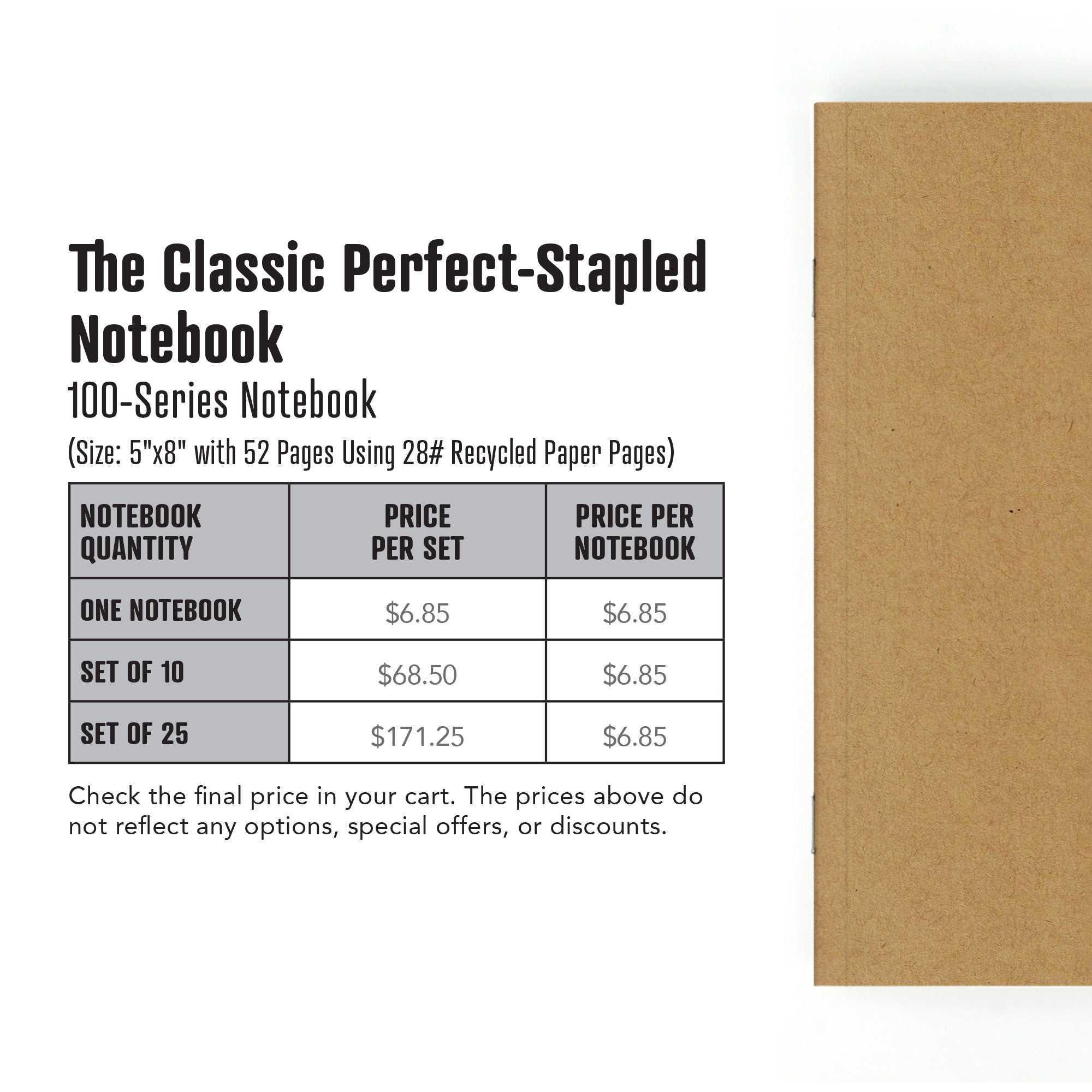 The Classic Perfect-Stapled 100-Series Notebook™ - Image 3
