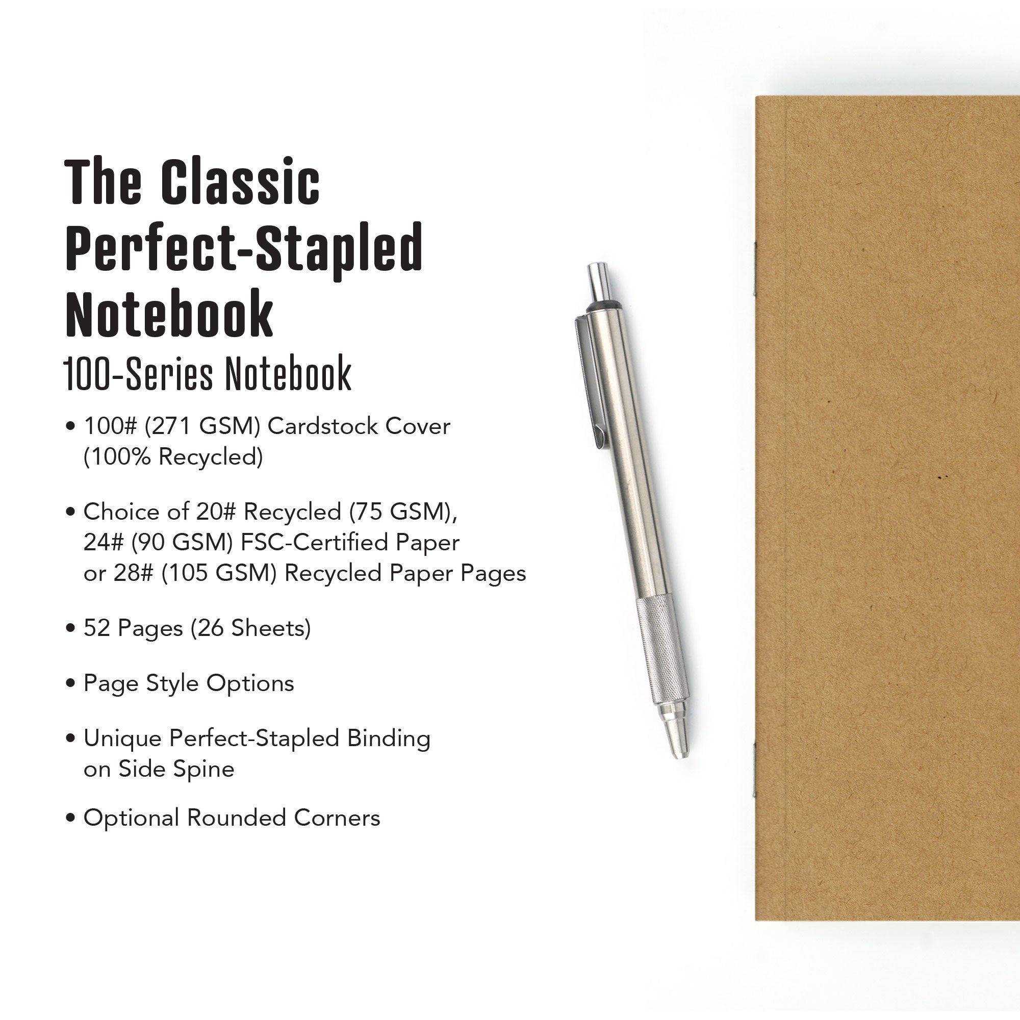 The Classic Perfect-Stapled 100-Series Notebook™ - Image 2
