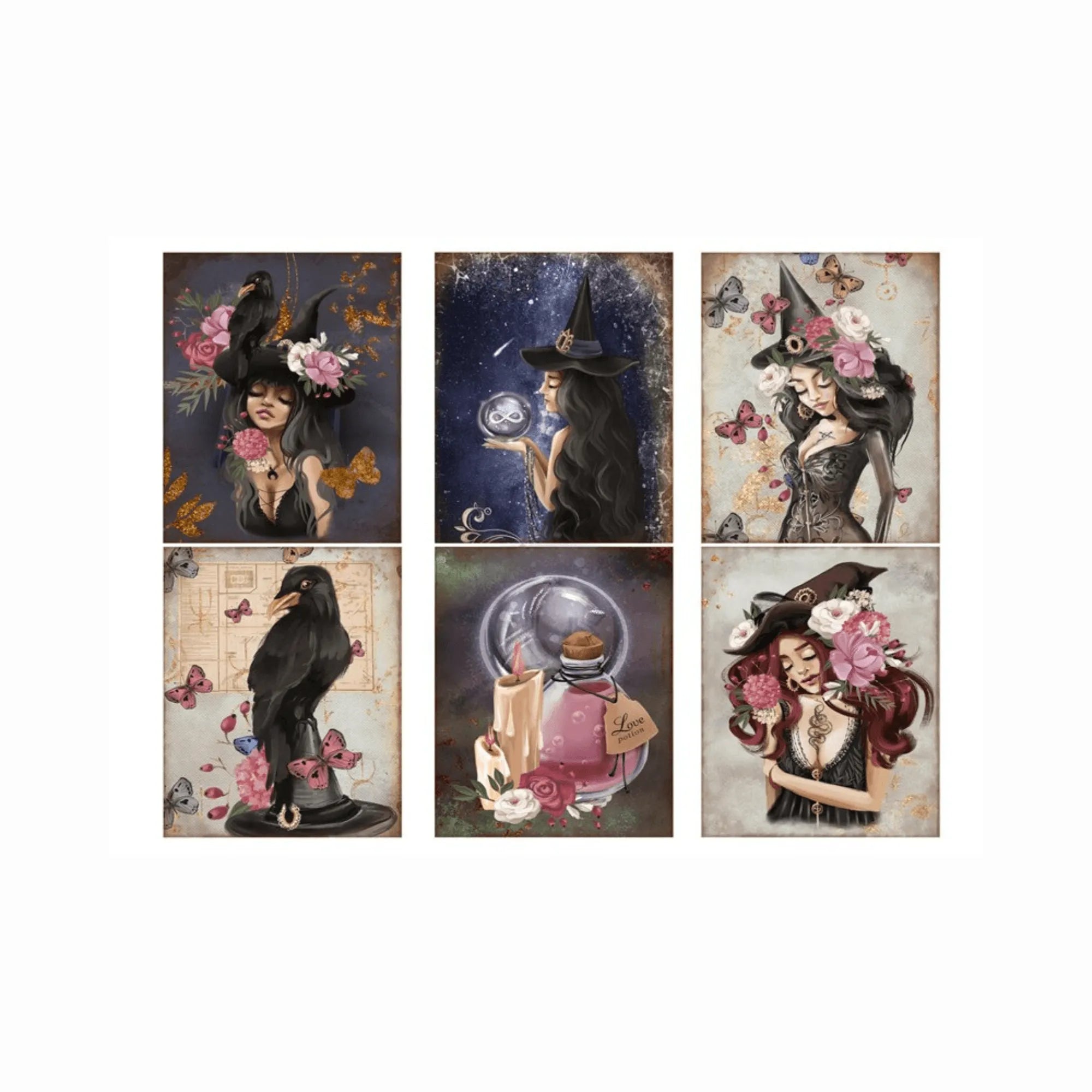 Paper Witch Stickers