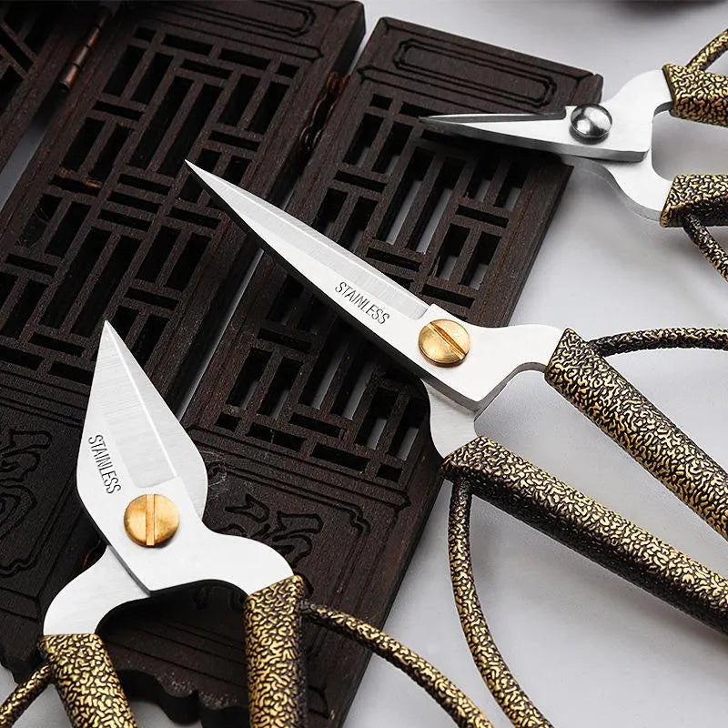 Bronze Zinc Vintage Scissor