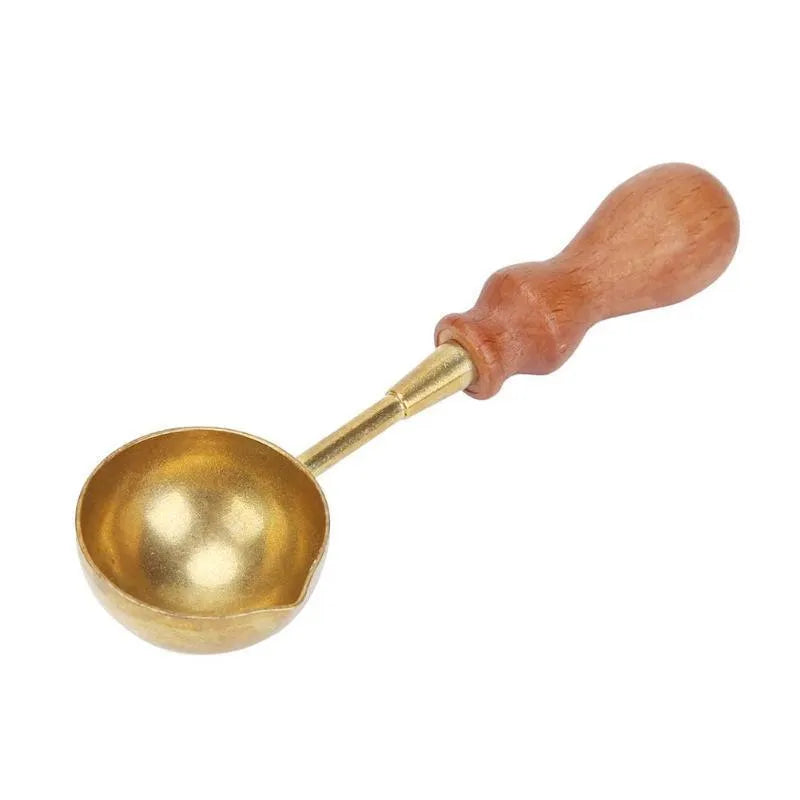 Vintage Wooden Wax Seal Furnace