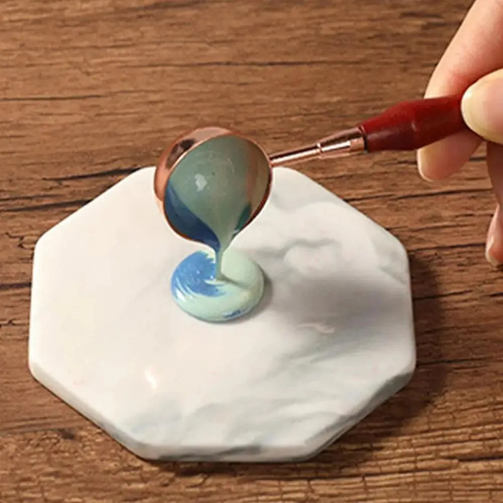 Marble Wax Seal Plate