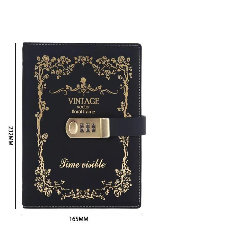 Embroidered Vintage Notebook