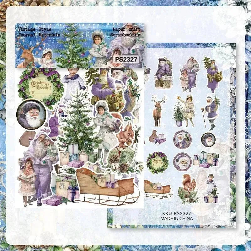 Christmas Die-Cut Sticker Pack