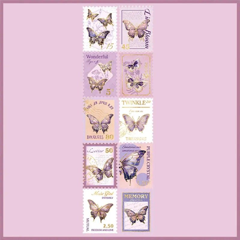 Butterfly Postage Stamp Washi Tape