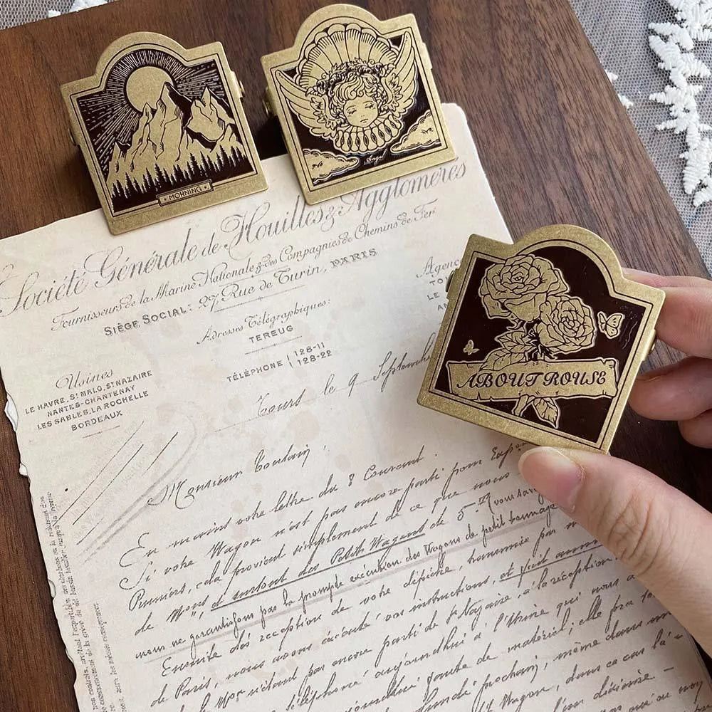 Vintage Brass Paper Clip