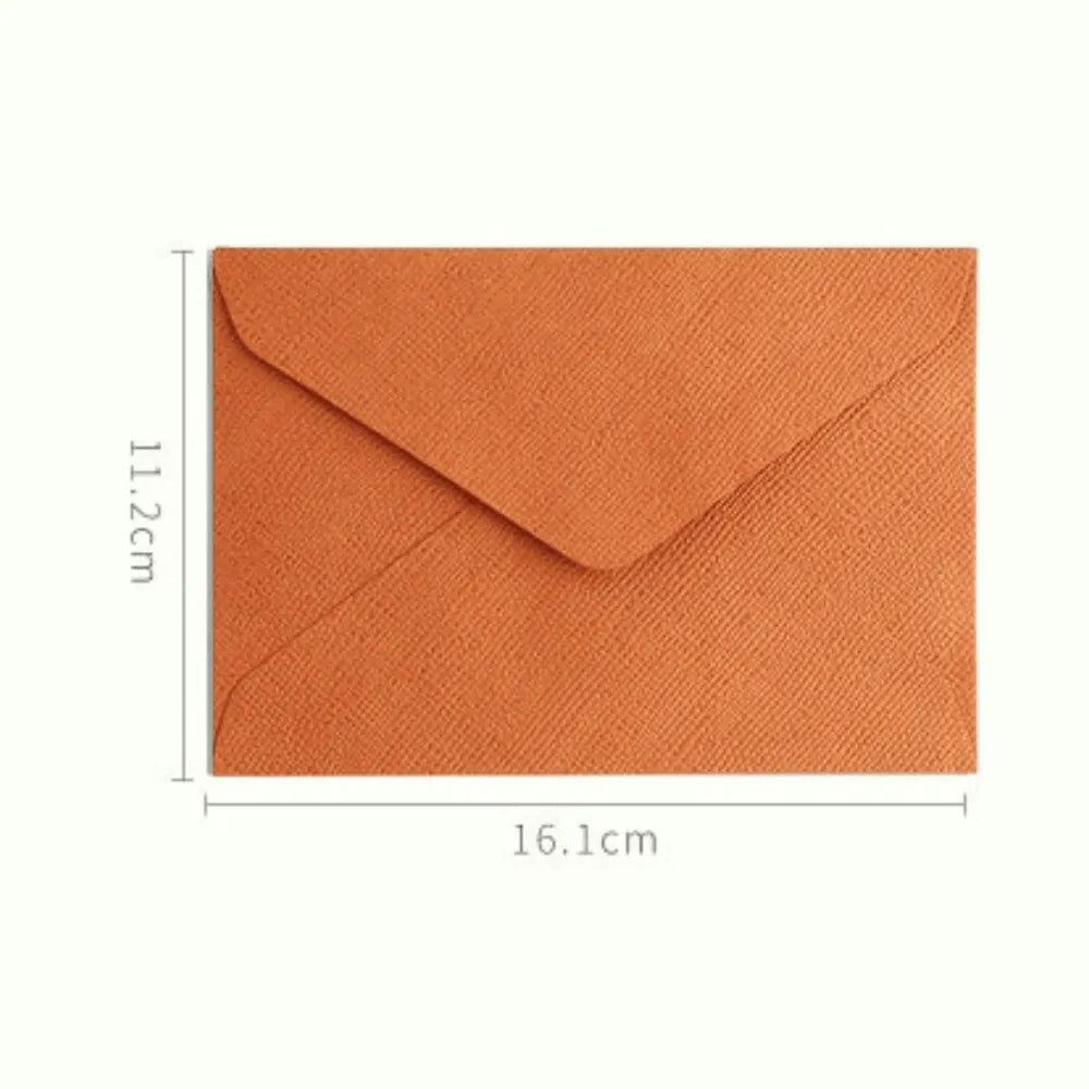Linen Woven Retro Envelopes