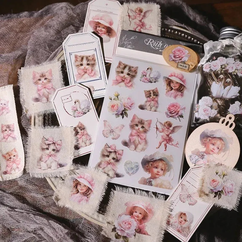 Blush Tales Rub-On Transfer Stickers