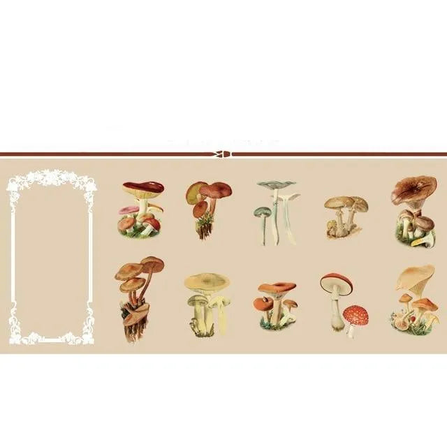 Botanical Transparent Sticker Pack