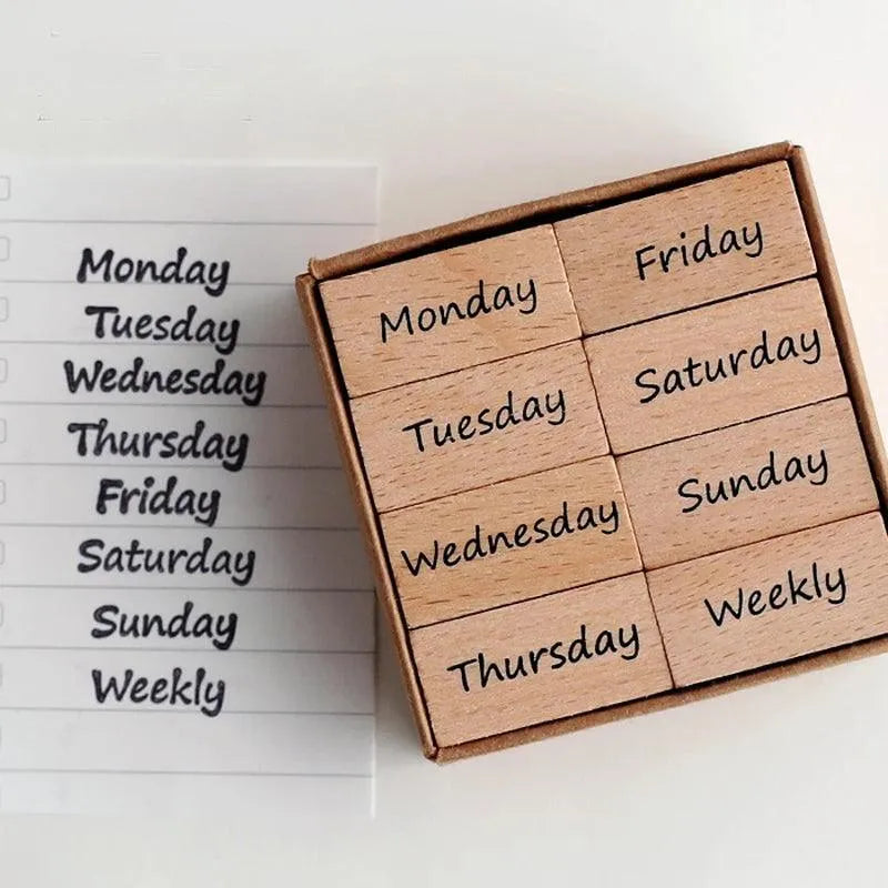 Weekday Stamp Set